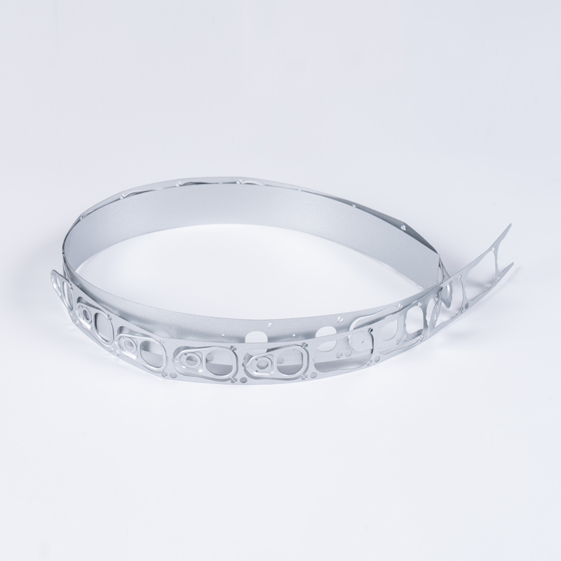 Galvaniseret Ring Tab Stock Dobbeltsidet sølv